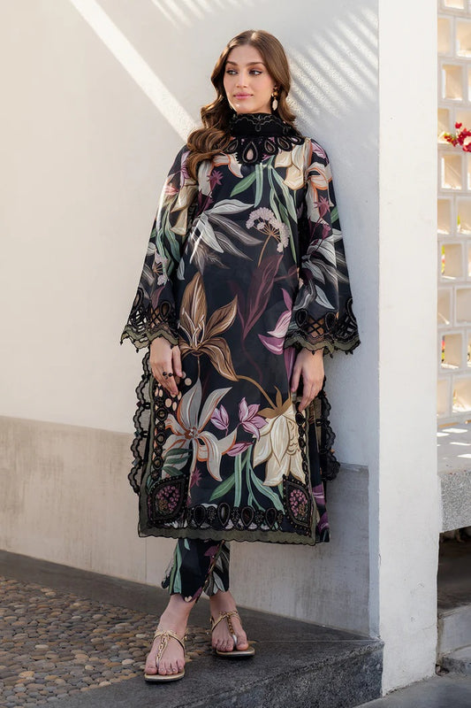 Baroque Luxury Lawn Embroidered 3 Piece Unstitched SF-4090