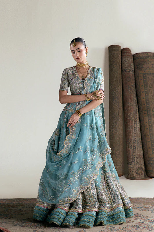 Suffuse Luxury Organza Embroidered 3 Piece Unstitched - Anaira