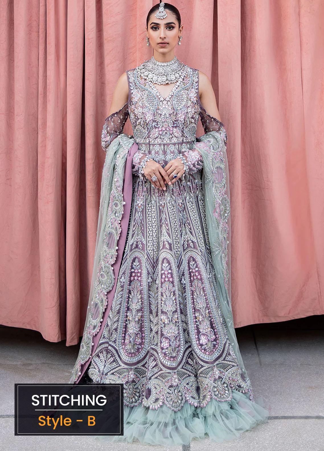 Veer Di Wedding by Elaf Embroidered Suits Unstitched 3 Piece EF EVW 01 - Bridal Collection