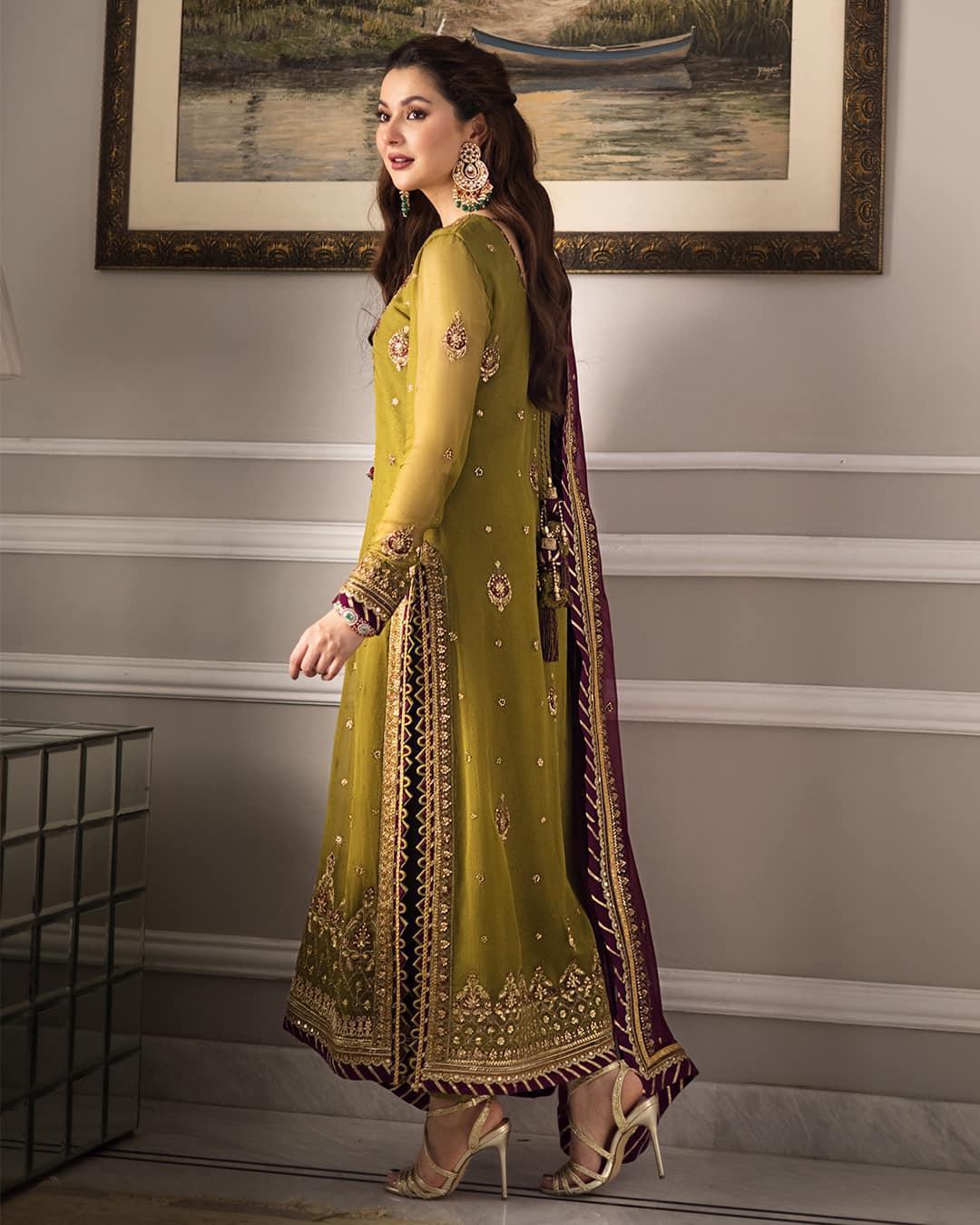 Asim Jofa Zari Sitara Embroidered Chiffon Unstitched 3 Piece Dress - AJZS 06 - 3 pieces chiffon - Zainabjees
