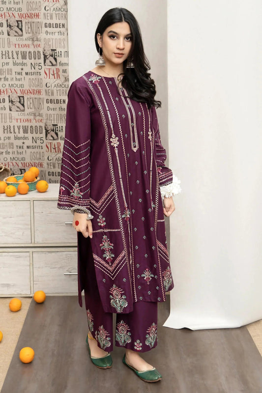 Urge Luxury Lawn Embroidered 3 Piece Unstitched - Reham