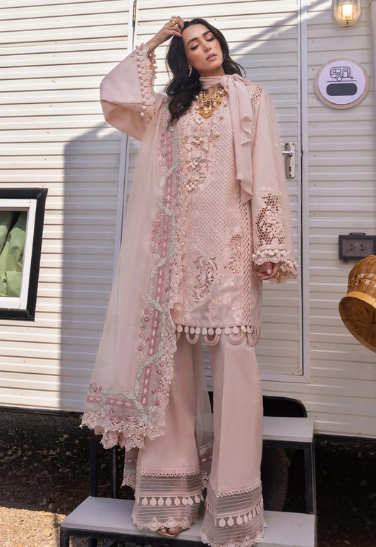 Saira Shakira Luxury Lawn Embroidered 3 Pieces Unstitched LEYLA A