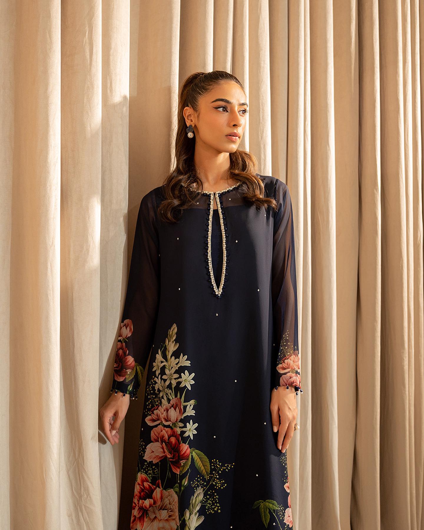 Lulusar Luxury Silk Collection Unstitched 3 Pieces Dahlia