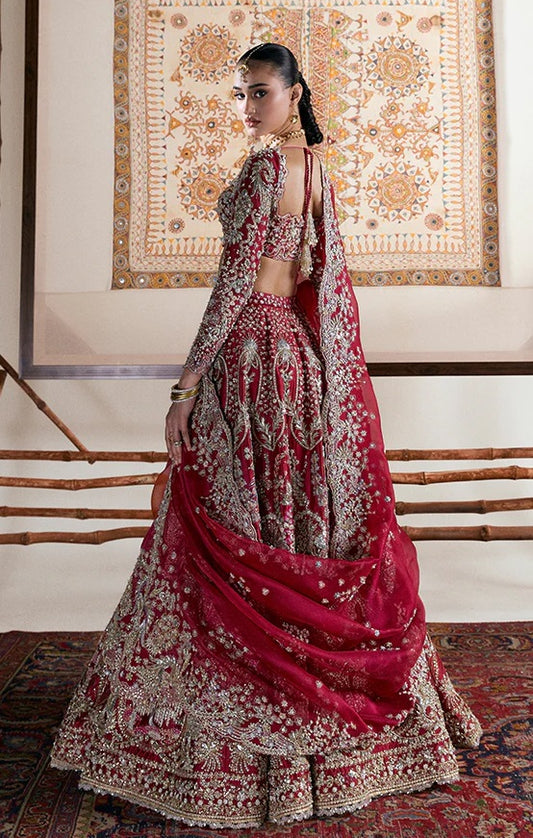 Suffuse Luxury Embroidered Organza 3Pc Unstitched Suit D-7 AAB-E-ZAR