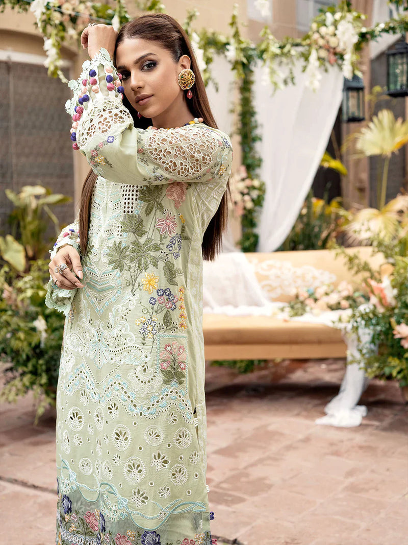 Maryam Hussain Luxury Lawn Collection Unstitched TUSCAN SUNSET