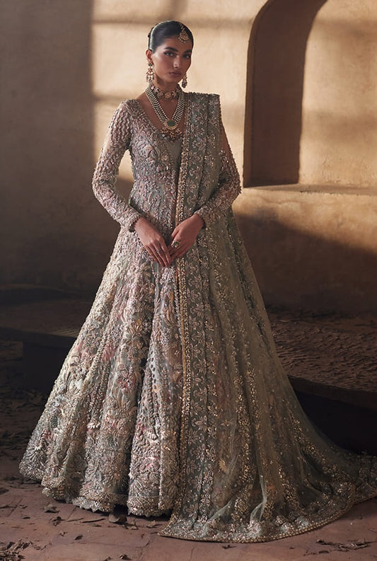 Soraya - Luxury Organza Embroidered Unstitched 3 Piece - Shayna