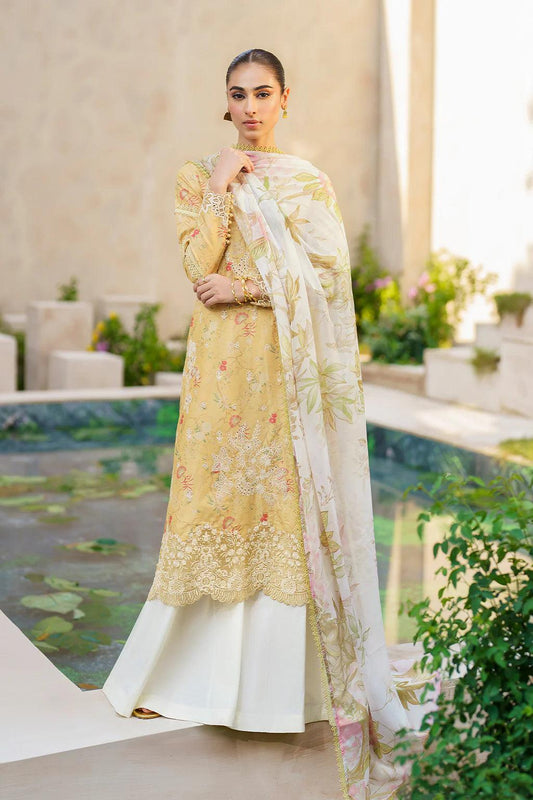 Iznik Luxury Embroidered Lawn 3 Pc Unstitched SFL-09