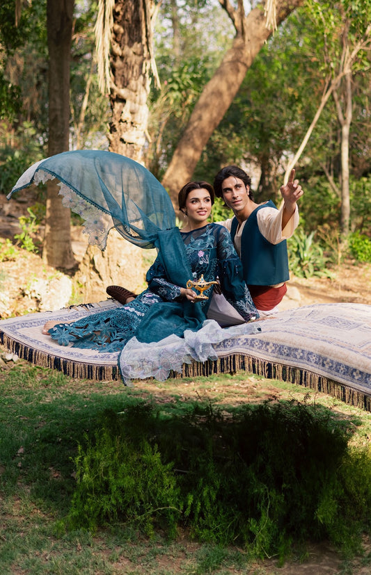 Parishay - Luxury Lawn Embroidered Unstitched 3 Piece - ET-05