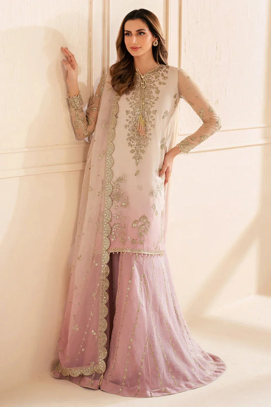 Jazmin Luxury Chiffon Embroidered Collection 3 Pc Unstitched Uc-3067