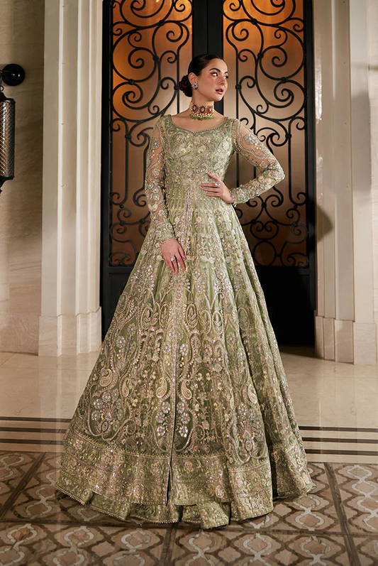 Faiza Saqlain Luxury Net Embroidered Collection Syene-07