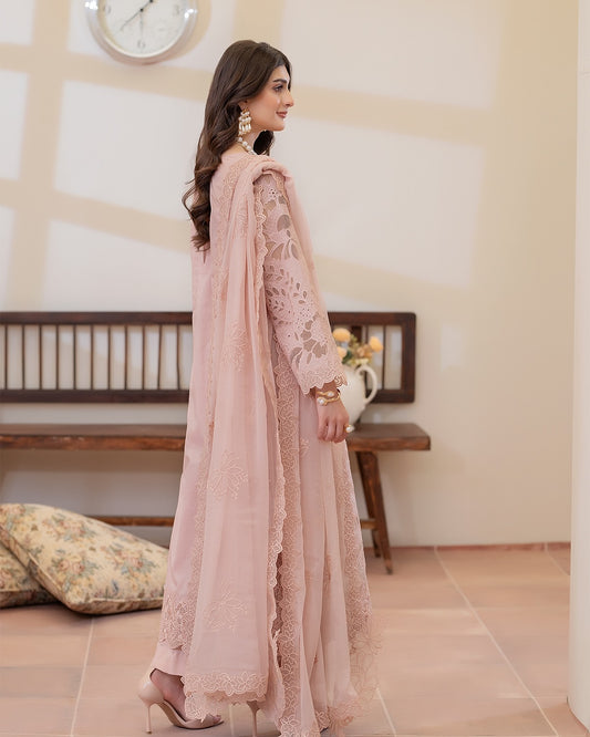 Imrozia Luxury Embroidered Lawn 3Pc Unstitched Suit ROHI