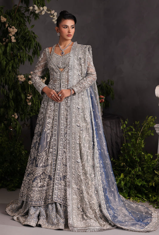 Ahmed Sultan - Luxury Organza Embroidered Unstitched 3 Piece - StarLace