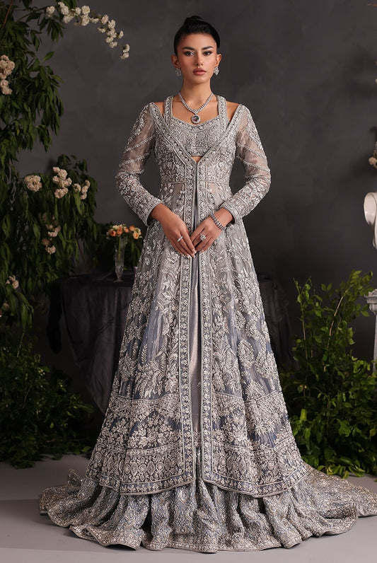 Ahmed Sultan - Velleza - Luxury Organza Embroidered Unstitched 3 Piece
