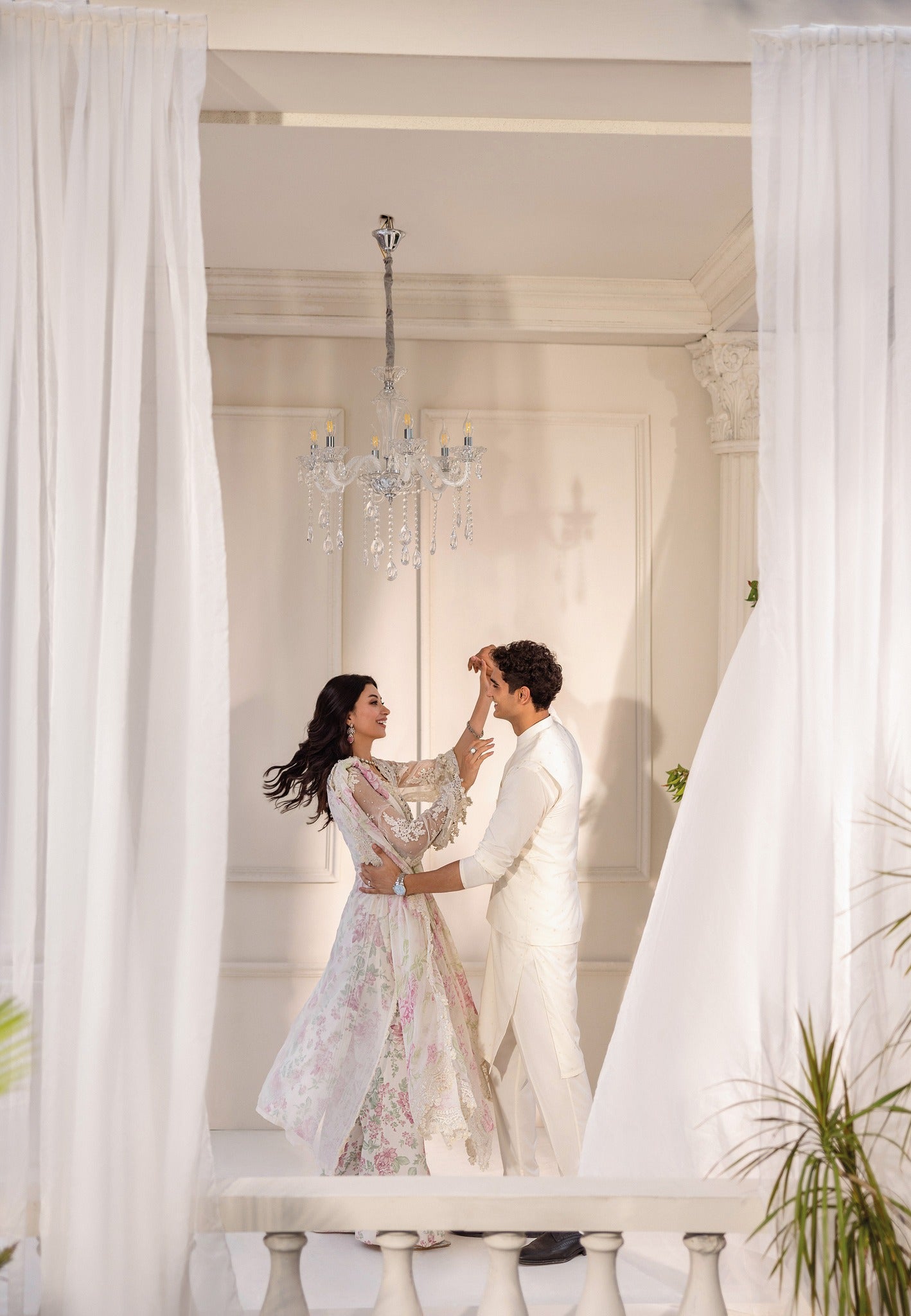 Wedding Festive Pure Chiffon Embroidered Collection MPC-25