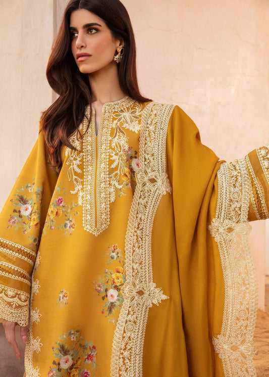 Crimson Luxury Lawn Embroidered Suits Unstitched  Marori Tales - CRWP 2A