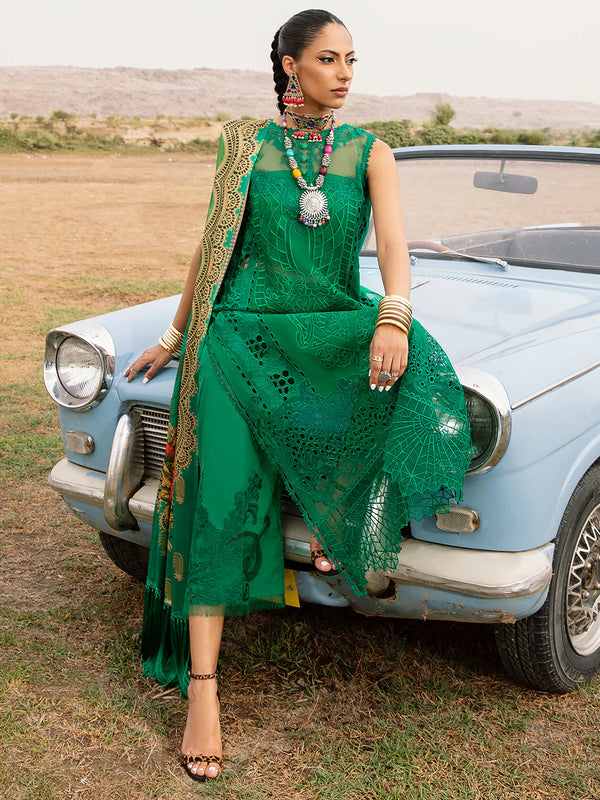 Bin Ilyas Luxury Chikankari 3 Pc Unstitched Lawn Collection
