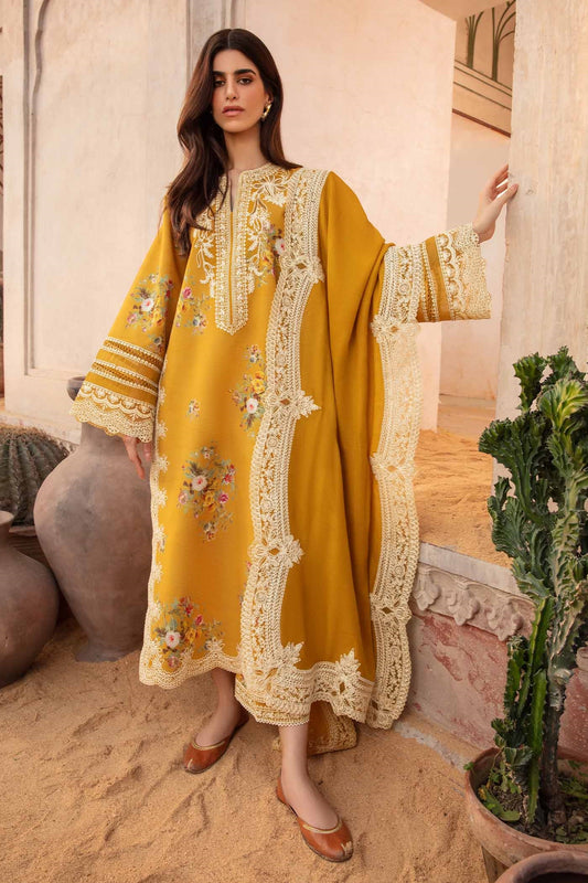 Crimson Luxury Lawn Embroidered Suits Unstitched  Marori Tales - CRWP 2A