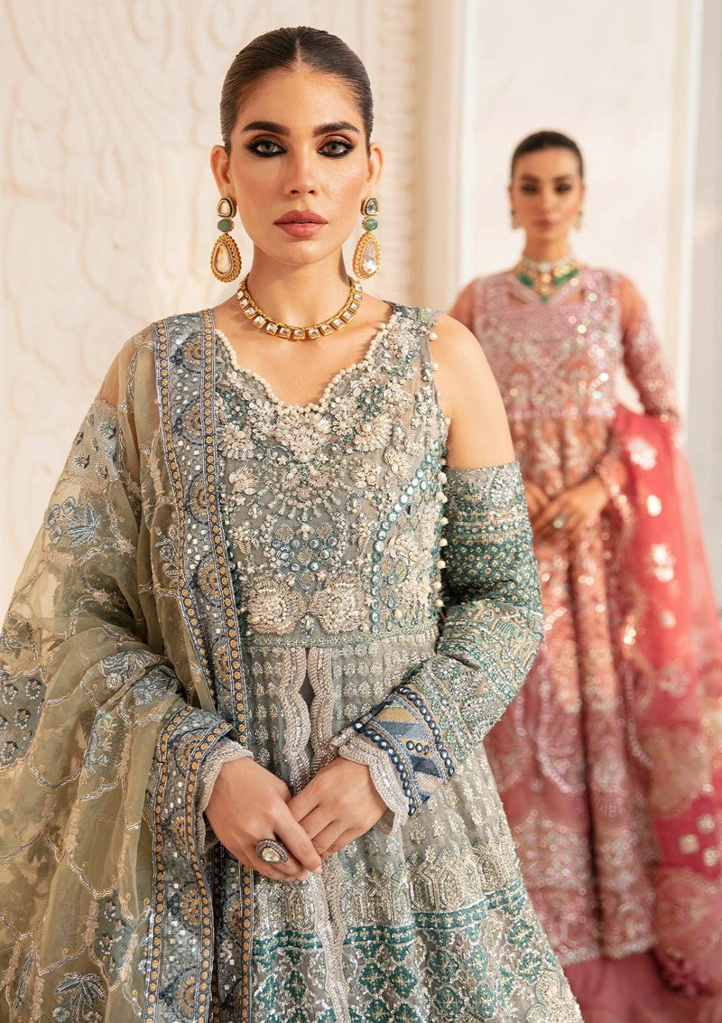 ELAF LUXURY HANDWORK FORMEL COLLECTION  ECH-09 NYRA CELEBRATIONS BY ELAF Unstitched 3 Pieces