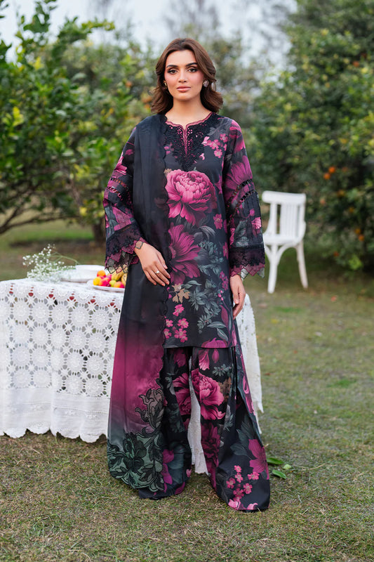 Iznik Rang e Mausam Luxury Lawn Embroidered Unstitched Collection UE-399