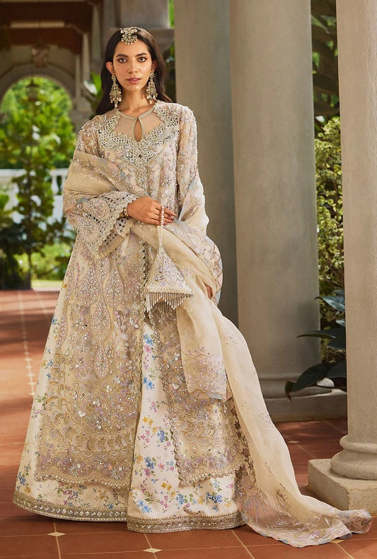 Soraya Azilis - Luxury Organza Embroidered 3 Piece Unstitched