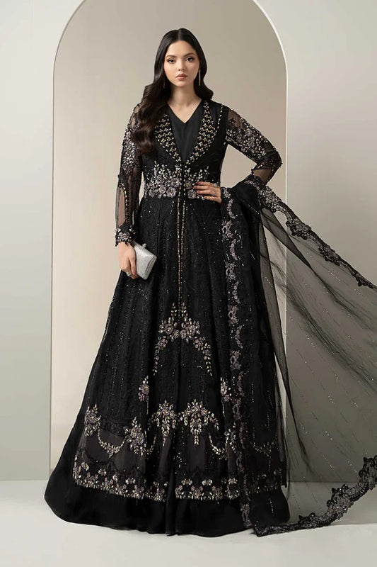 Maria.B Luxury Net Embroidered 3 Piece Unstitched - BDS-3004