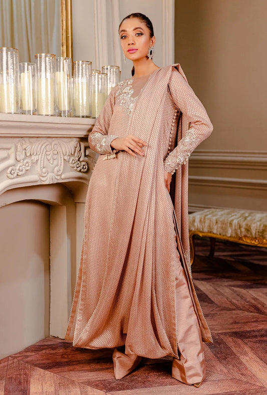 Fozia Khalid - Capriccio - Luxury Silk Embroidered Unstitched 3 Piece