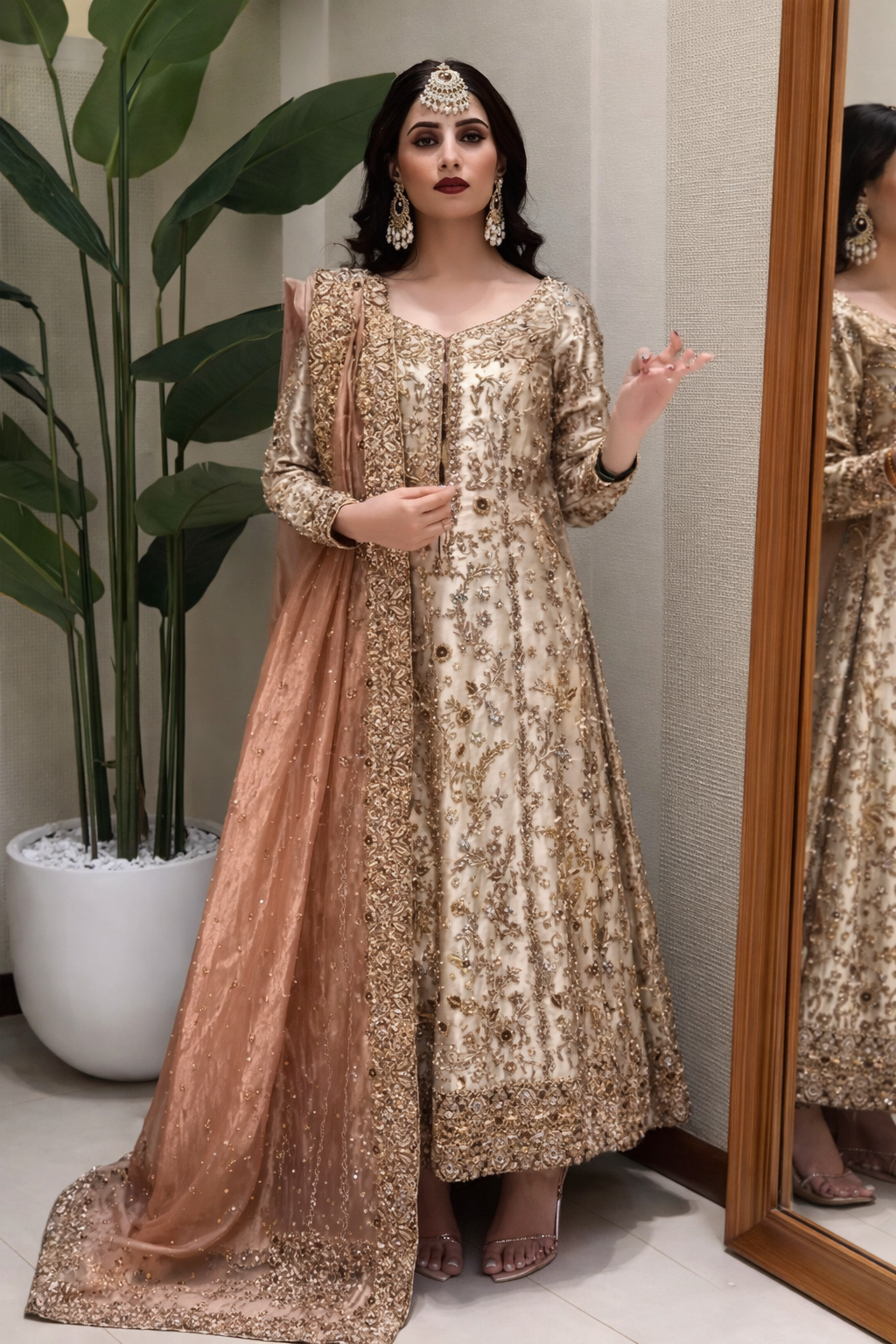 Hand Emblisment Haris Shakeel Luxury Raw Silk Hand Emblishment Collection DILRUBA ...