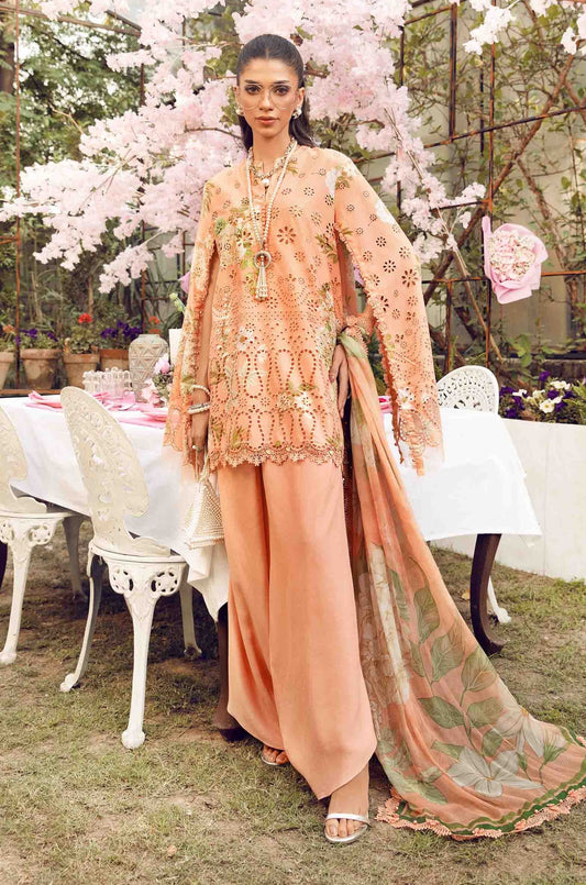 Maria.B - Luxury Lawn Embroidered 3 Piece Unstitched - MPT-2602-A