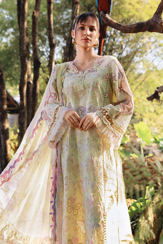 Maria.B - Luxury Lawn Embroidered 3 Piece Unstitched - MPT-2901-B