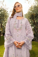 Maria.B Voyage A Luxe Lawn Unstitched Embroidered 3 Pieces Suit 9B