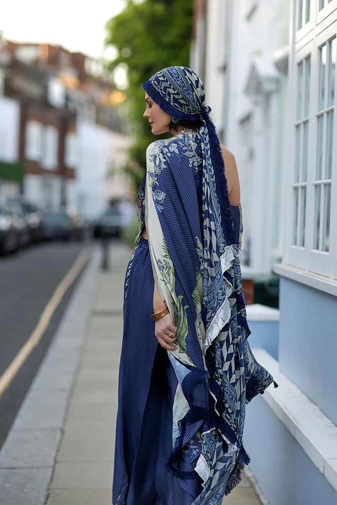 Sobia Nazir Embroidered Silk Suits Unstitched 3 Piece SN23SL D-08 - Formal Collection