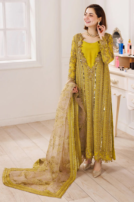 Charizma Luxury Pure Chiffon Unstitched 3 Piece DJ5-04