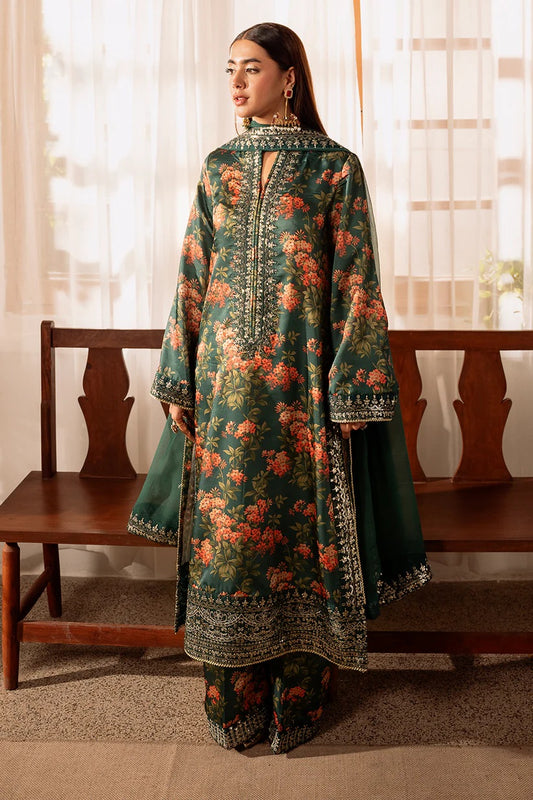 Sheenora Luxury Silk Embroidered 3 Piece Unstitched - OMAVI