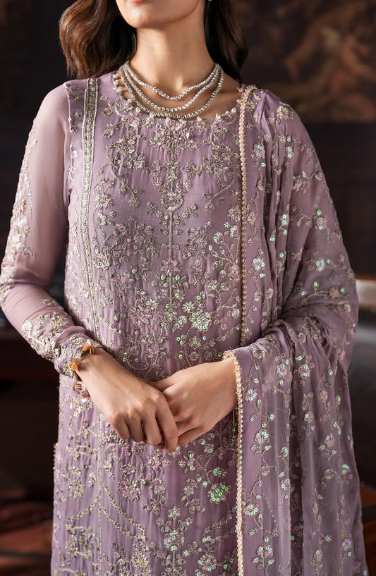 Zarif Luxury Chiffon Embroidered 3 Piece Unstitched - ZRW 05 Florence
