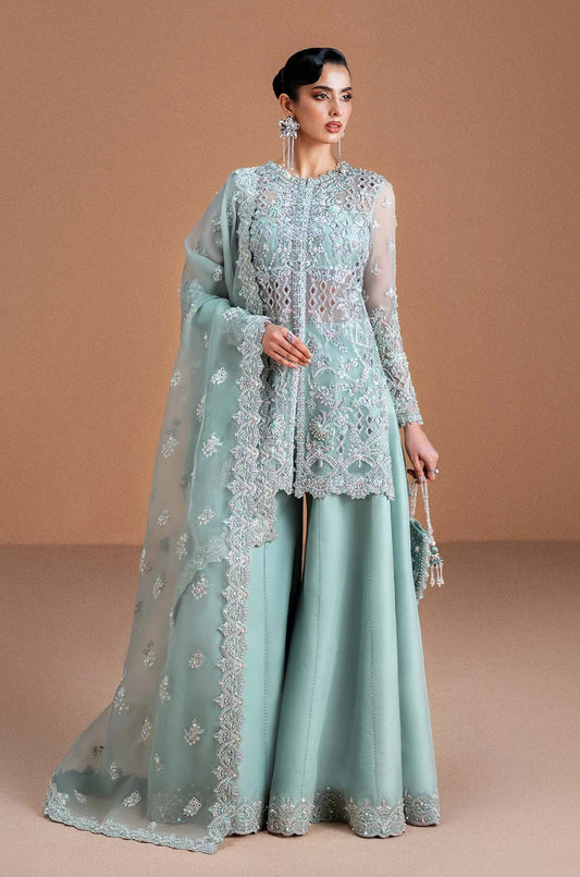 Kanwal Malik - Vania - Luxury Organza Embroidered Unstitched 3 Piece