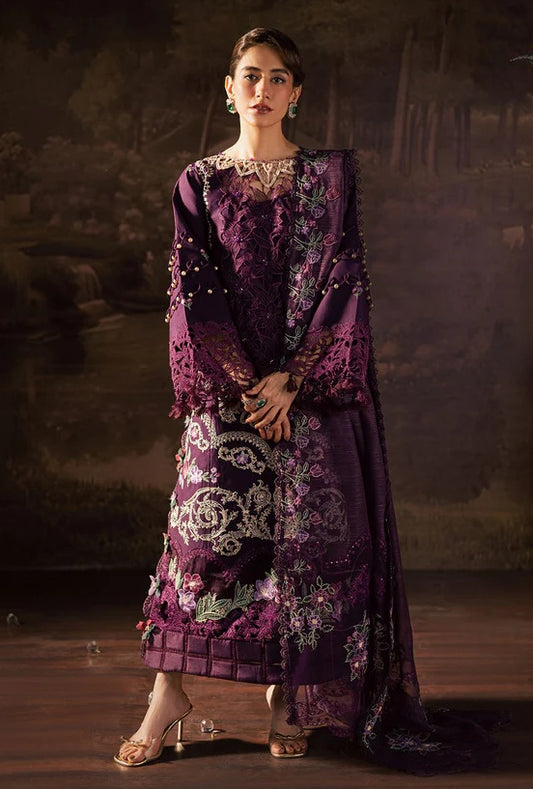 Parishay - ET - 07 - Lawn Embroidered Unstitched 3 Piece