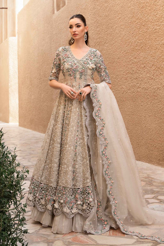 Maria.B - Luxury Organza Embroidered 3 Piece Unstitched - Irem
