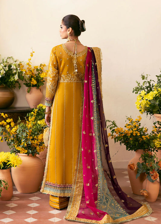 Gulaal Luxury Organza Embroidered 3 Pc Unstitched Nayaara 08