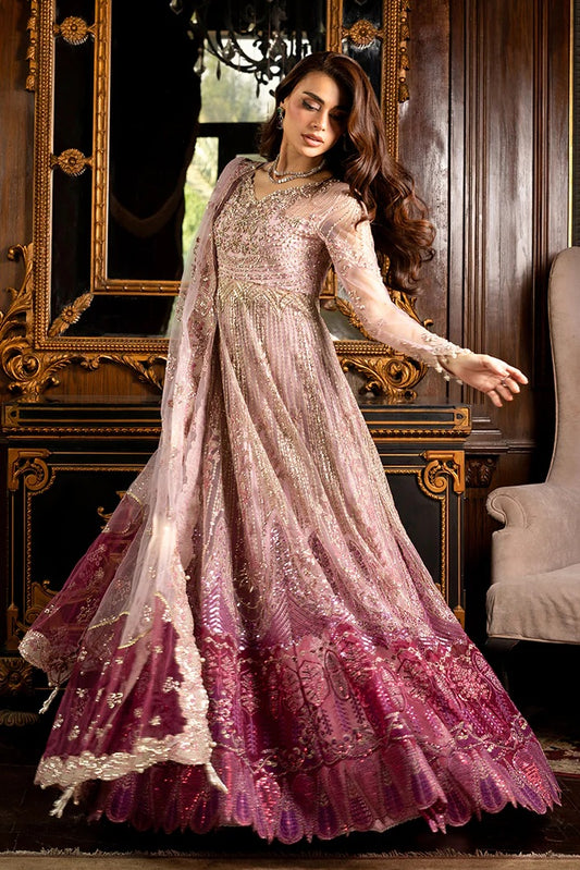 Mushq - Luxury Net Embroidered Unstitched 3 Piece - GEET