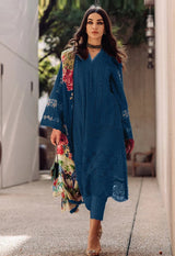 Saira Rizwan Luxury Chikankari Lawn Collection 3 Pieces Unstitched