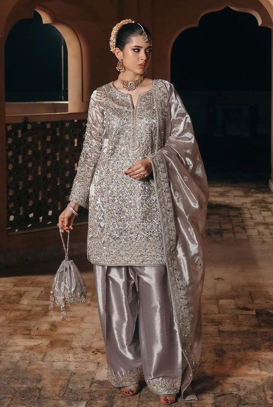 Kanwal Malik - Luxury Myssori Embroidered Unstitched 3 Piec - Gulnaar