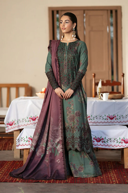 IZNIK Premium Embroidered Lawn Collection Unstitched 3Pc Suit IPK-08