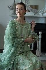 Sobia Nazir Luxury Lawn Embroidered 3 Pc Unstitched Design 2A