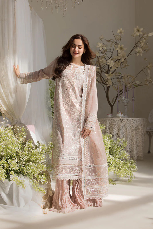 Sobia Nazir Luxury Embroidered Lawn 3 Pc Unstitched Suit Design 9A