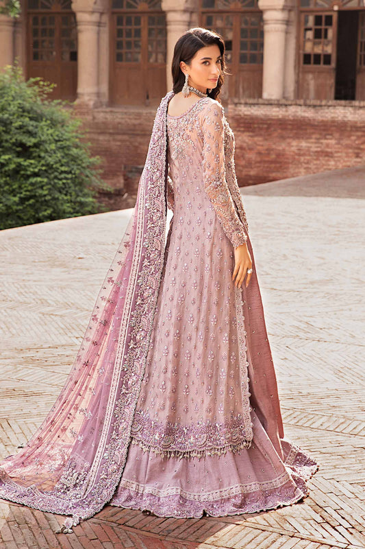 Maria B Luxury Organza Embroidered 3Pc Unstitched Suit Pinar