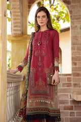 Maria.B M.Prints Lawn Unstitched Embroidered 3 Piece Suit MPT 12-B