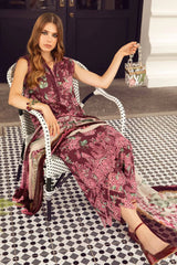 M Prints By Maria.B Embroidered Suits Unstitched 3 Piece MB 10B