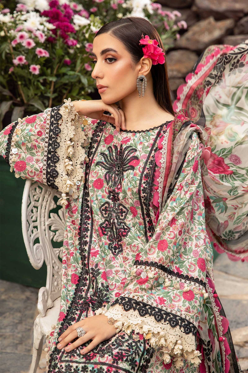 Maria.B Mprints Summer Lawn Eid Collection Unstitched 13A