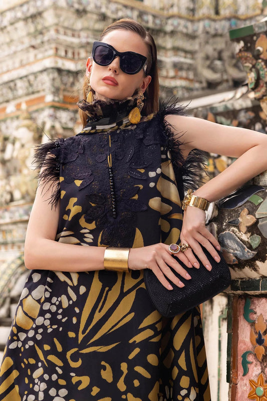 Maria.B - Luxury Lawn Embroidered Unstitched 3 Piece - MPT-2809-B