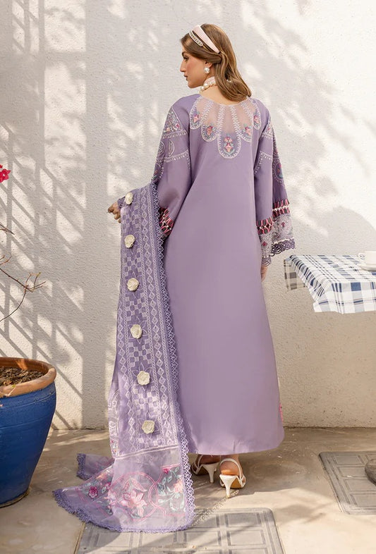 Parishay - MS-05 - Luxury Lawn Embroidered Unstitched 3 Piece